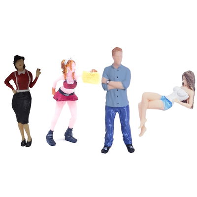 K80 - Pack 4 FIGURAS en Escala 1:64 en RESINA