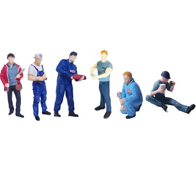 K73 - Pack 6 FIGURAS  en Escala 1:64 en RESINA