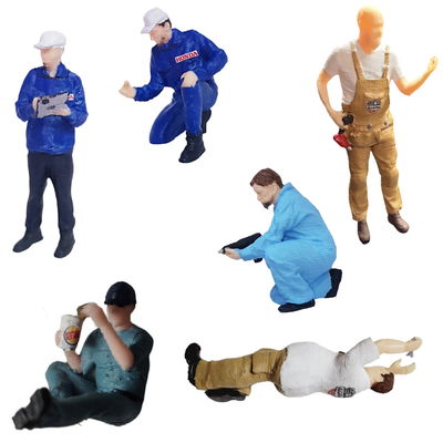 K95 - Pack 6 FIGURAS  en Escala 1:64 en RESINA