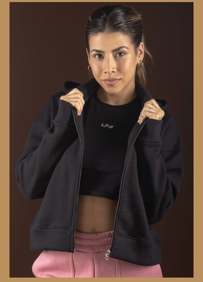 Campera LOW NEGRA