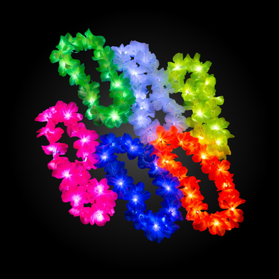 Collar Hawaiano Led (12 Unidades)