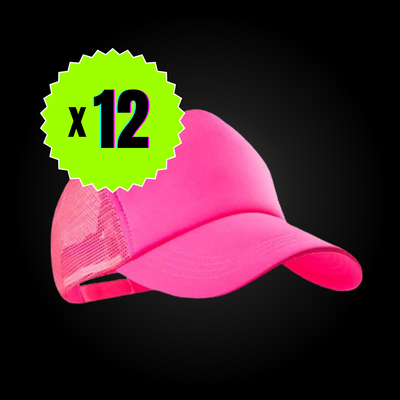 Pack 12 unidades Gorra Trucker Fluo
