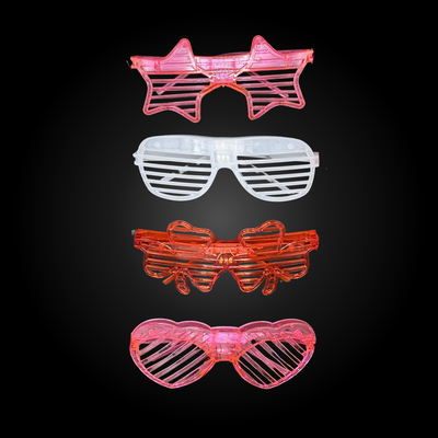Anteojos Led Formas- 12 unidades Surtidas