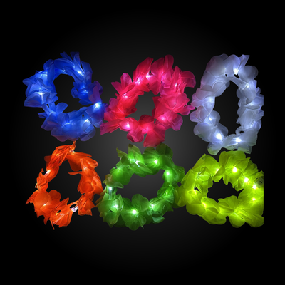 Corona Hawaiana Led (12 Unidades)