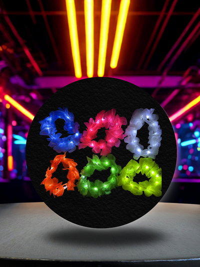 Corona Hawaiana Led (12 Unidades)