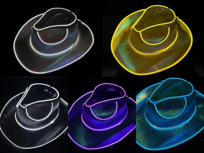 Sombrero Cowboy Led