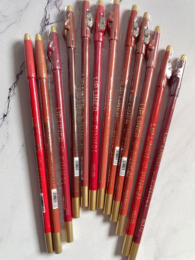 Delineador de labios con sacapuntas Pink21