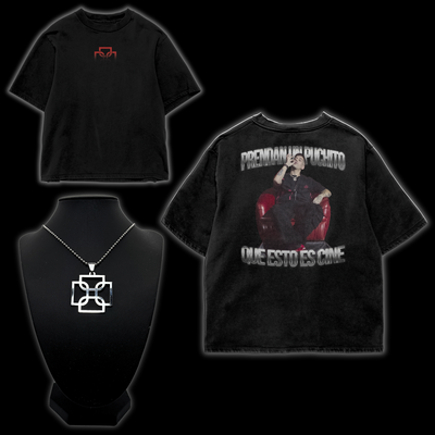 Combo "CINE" [Remera + Cadena]