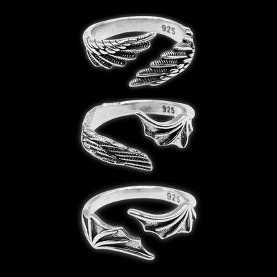Anillos "Alas" [Combo]