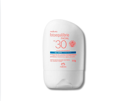 Loción protectora facial FPS 30 
