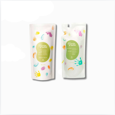 Kit mama & bebe jabon liquido + hidratante 