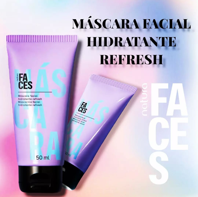 Máscara facial hidratante refresh