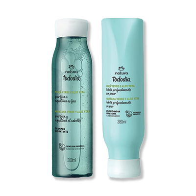 Totodia manzana verde y aloe vera hidratación completa Tododia