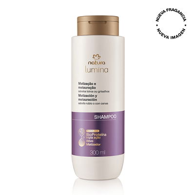 Shampoo matizador para cabellos rubios o canas