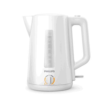  Pava Eléctrica Philips Blanca Temp Para Mate 1.7L 2200W HD9368/00