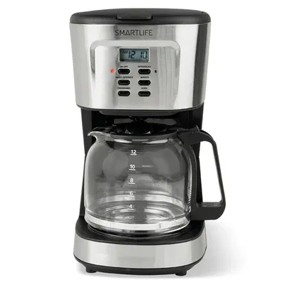 Cafetera Eléctrica de Filtro Digital 12 tazas SL-CMD1095 Smartlife