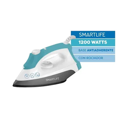 Plancha Seca 1200W SL-DI2386PN Smartlife