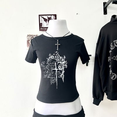 Baby tee Sword (por pedido)