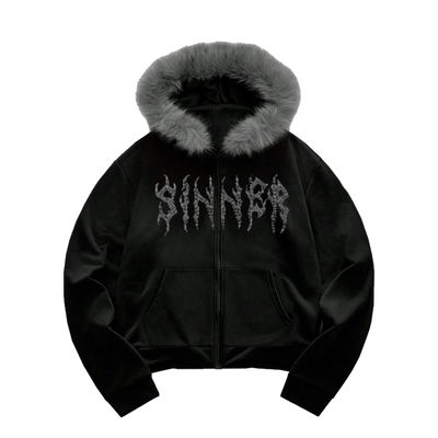 Campera Sinner gris (oversized) (por pedido)