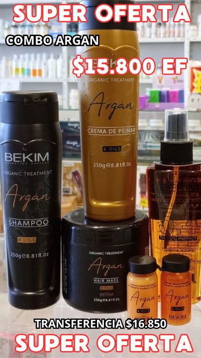 Promo kit de argan Bekim