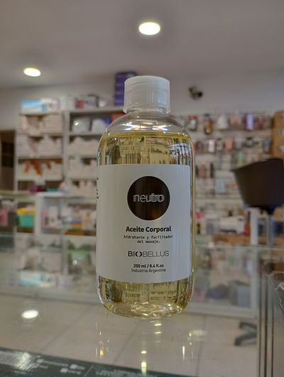 BIOBELLUS - ACEITE PARA MASAJES NEUTRO 250 ML