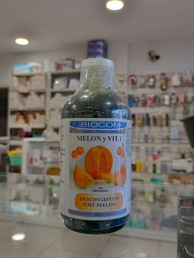 BIOCOM Melón y Vit. C gel descongestivo 250 cc