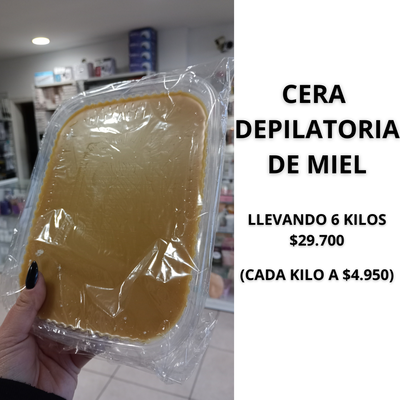 CERA DEPILATORIA X 6 KILOS