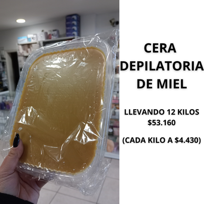 CERA DEPILATORIA X 12 KILOS