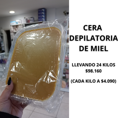 CERA DEPILATORIA X 24 KILOS