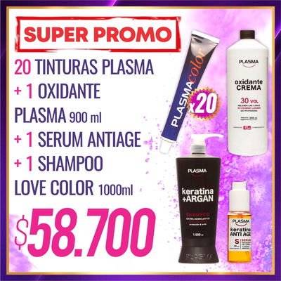 COMBO PELU PLASMA