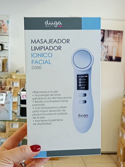 Masajeador Limpiador Facial Iónico Antiage Galvánicas Duga 