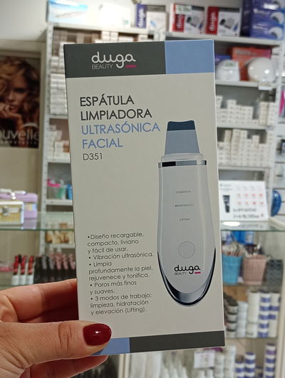 Espatula Ultrasonica Limpiadora Facial Lifting Peeling Duga