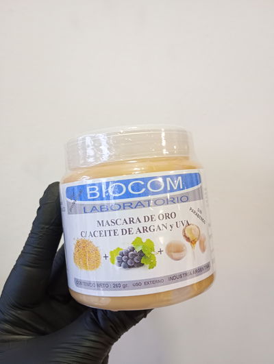 BIOCOM Mascara de oro –argán-uva 260 gr. 