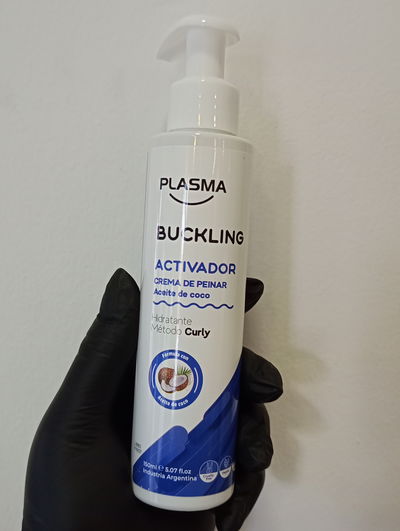 PLASMA BUCKLING CREMA DE PEINAR ACTIVADOR DE RULOS 150ML