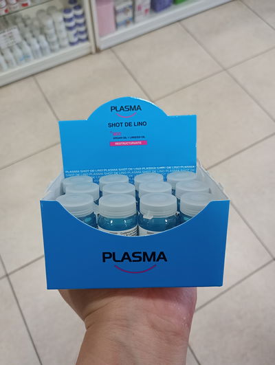 PLASMA AMPOLLA SHOT DE LINO POR CAJA