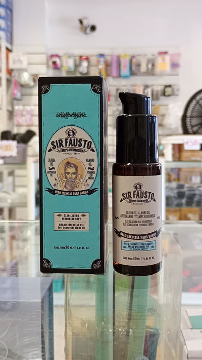 OLEO ESENCIAL PARA BARBA SIR FAUSTO 30ML