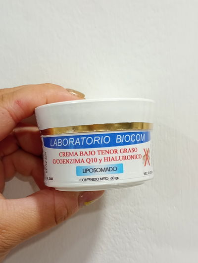 BIOCOM Crema c/conezima Q10 plus Liposomada 60 gr.