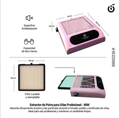 EXTRACTOR CHERIMOYA 80 W