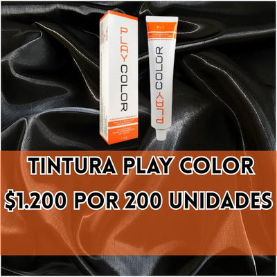 200 TINTURAS DE PLAY COLOR 60GR
