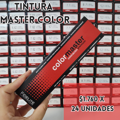 TINTURA COLOR MASTER X 24 UNIDADES