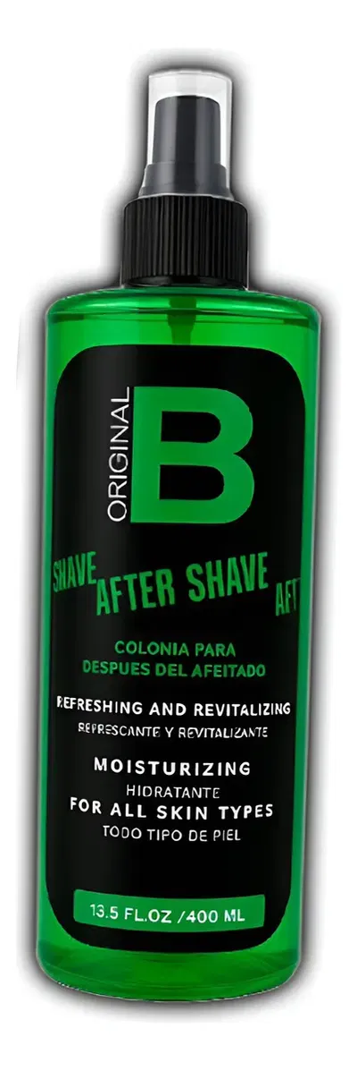 After Shave 400ml Verde marca Original Black 