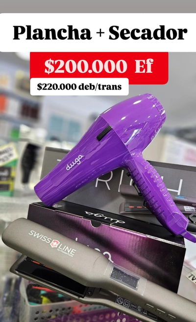 PROMO SECADOR + PLANCHITA