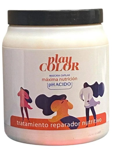 BAÑO DE CREMA PLAY COLOR MAXIMA NUTRICION PH ACIDO 1KG