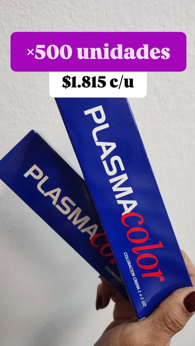 500 TINTURAS DE PLASMA 
