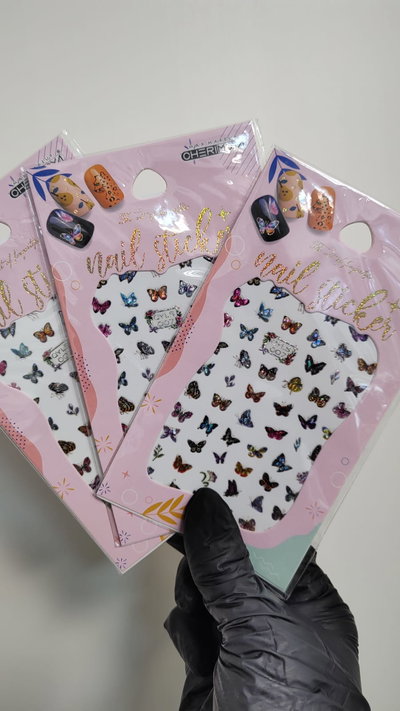 STIKER MARIPOSA