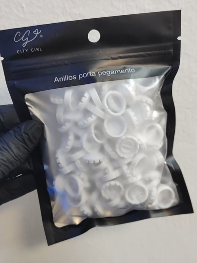 PACK DE ANILLOS PORTA PEGAMENTO CITY