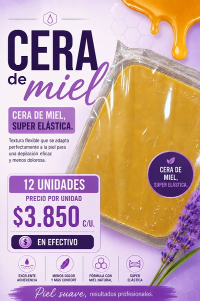 CERA DEPILATORIA 1/2 (12 UNIDADES)