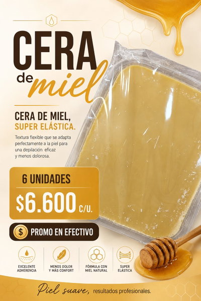 CERA DEPILATORIA X 6 KILOS