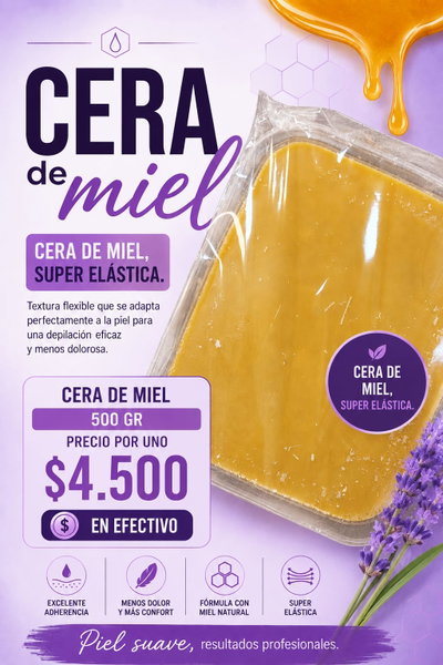 CERA DEPILATORIA 1/2