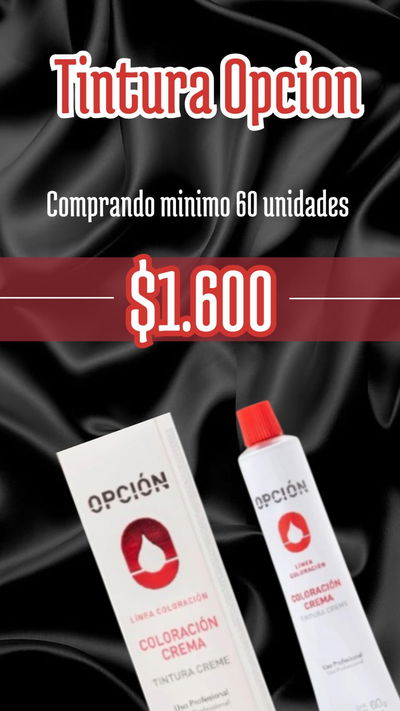 Promo 60 tinturas opcion